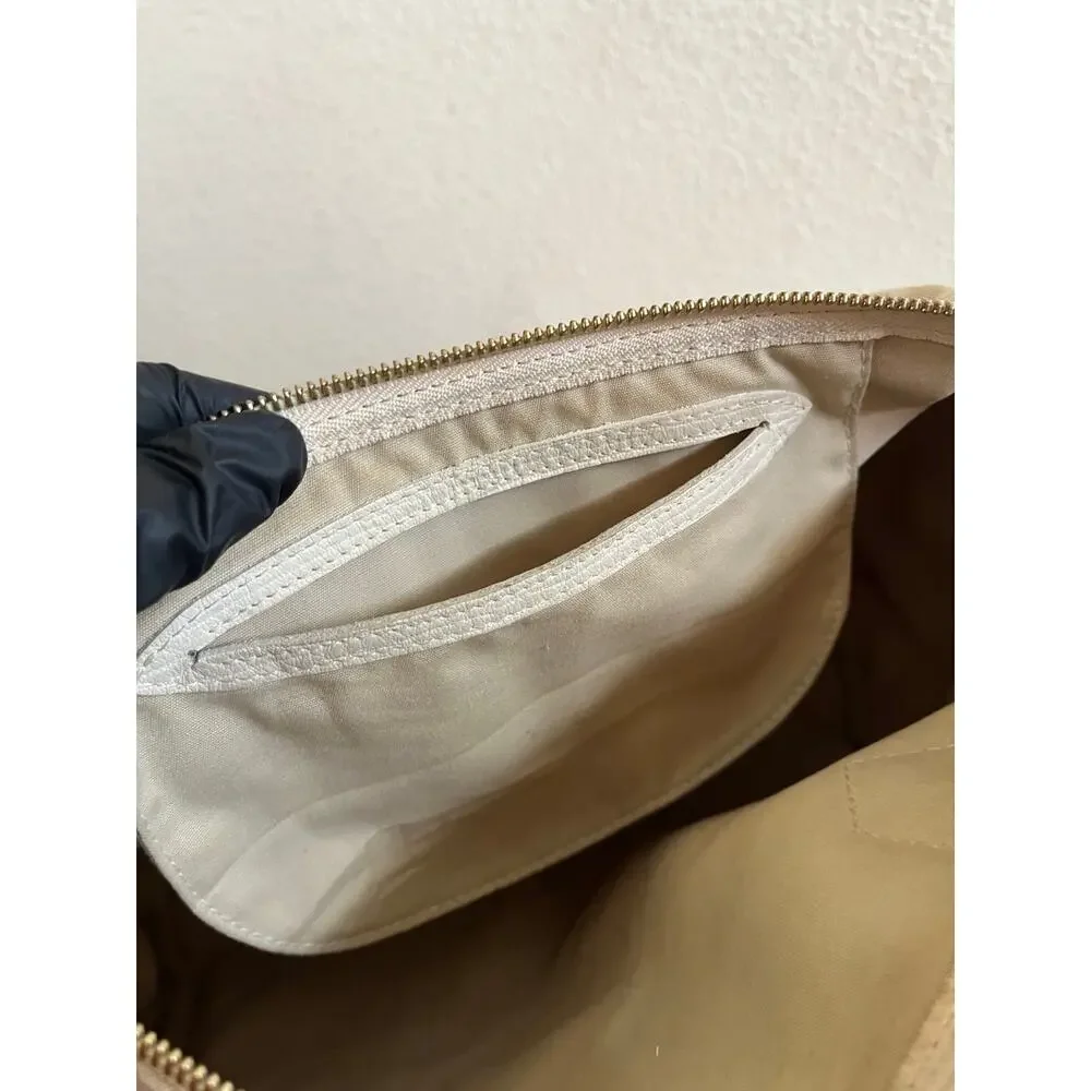 Louis Vuitton off white monogram cloth speedy 30